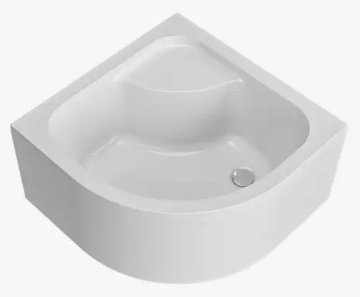 Душевой поддон KABINKA.KZ W90T-401A090W Gem Deep 90x90 высокий