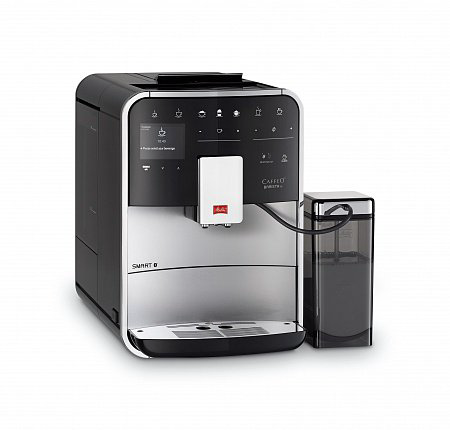 Кофемашина Melitta Caffeo F850-101 Barista TS Smart серебристая купить,NaN