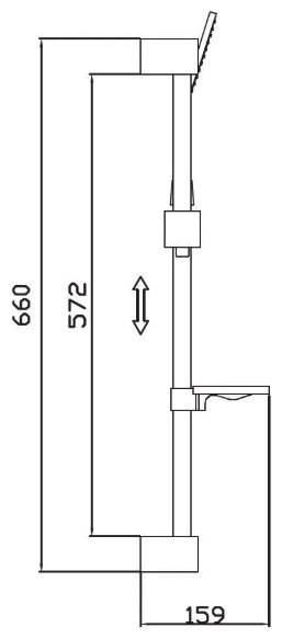 Potato душевой набор (гарнитур) P9032