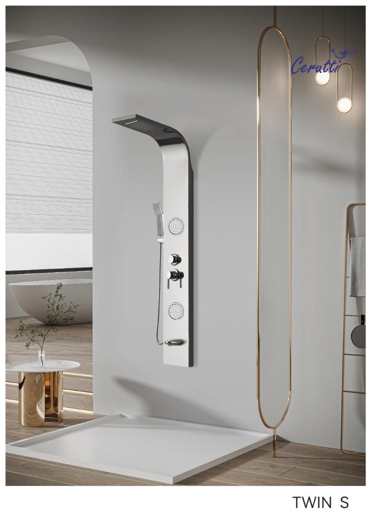 Cerruti душевая панель TWIN S