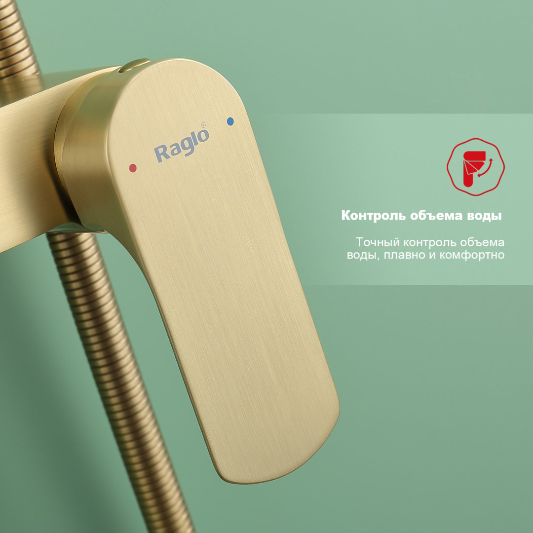 Gappo душевой набор (гарнитур) R03.24.03 купить,NaN