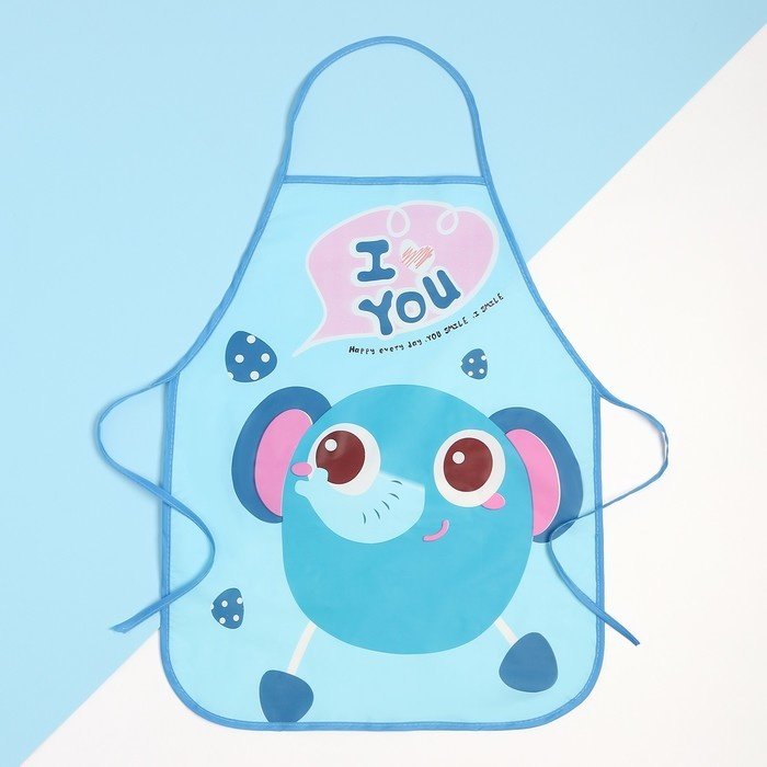 фартук Экономь и Я Слоник 9418735 голубой