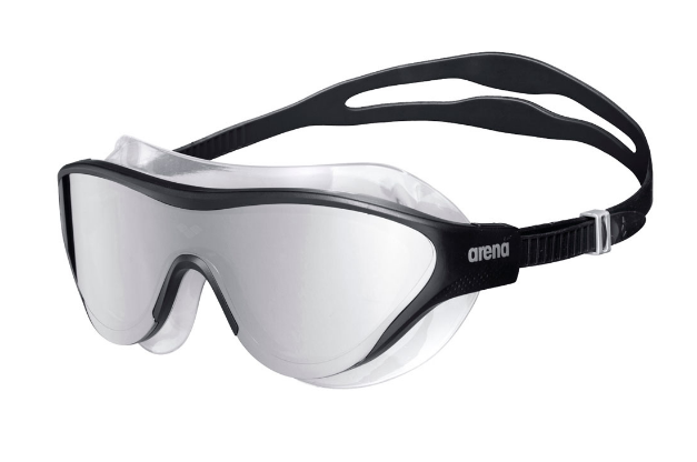 Полумаска Arena The one mask mirror черная