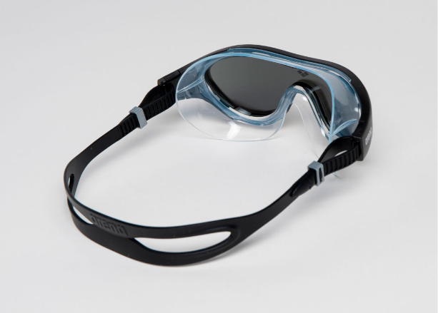 Полумаска Arena The one mask mirror черная