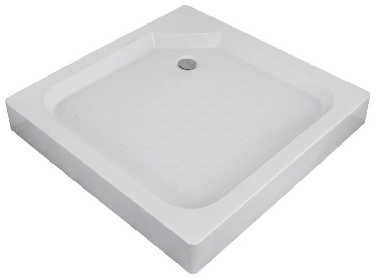 Душевой поддон KABINKA.KZ P-10015S-WH 100x100 низкий