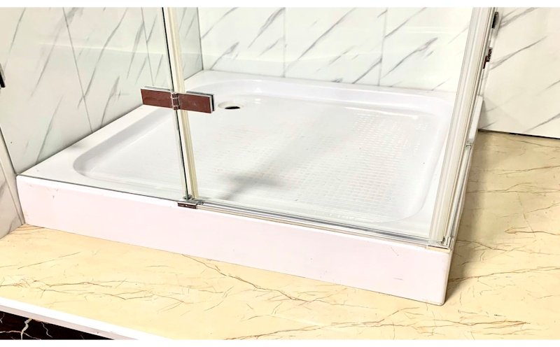 Душевой поддон KABINKA.KZ P-10015S-WH 100x100 низкий