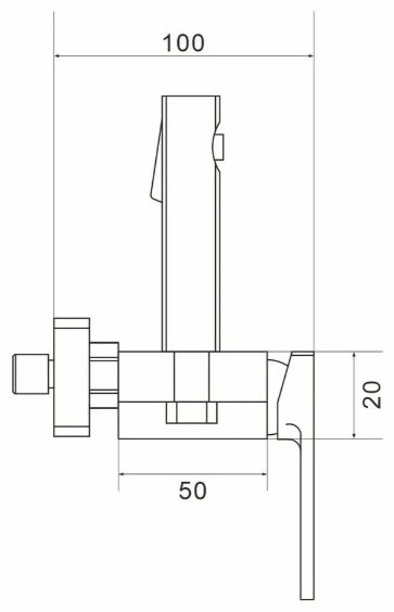 Rose гигиенический душ R1805C-1