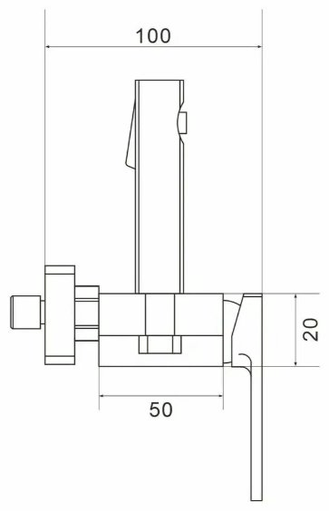 Rose гигиенический душ R1805C-1 купить,NaN