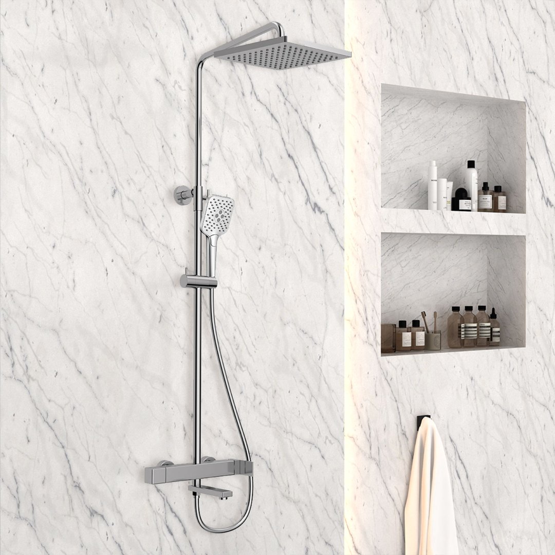 Душевой набор (гарнитур) Cube VSFS-1C1CH