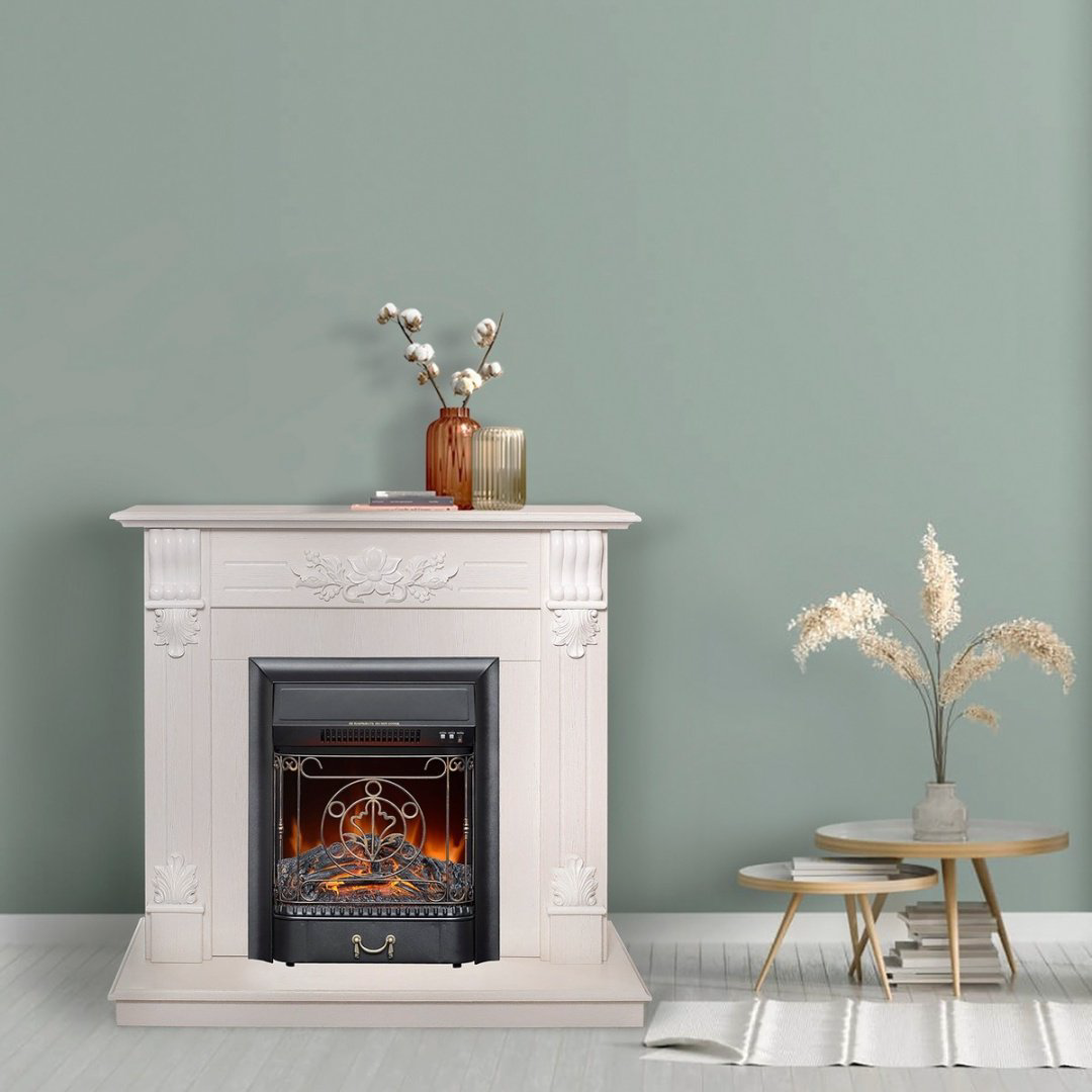 Электрокамин Real Flame напольный Ottawa WT с очагом Majestic Lux Black - ForteMarket Электрокамин Real Flame напольный Ottawa WT с очагом Majestic Lux Black купить,547800