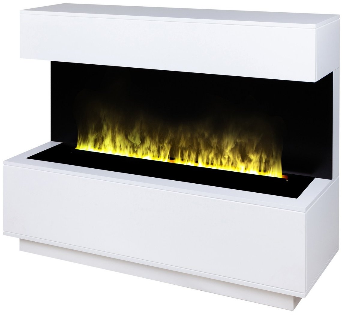 Электрокамин Real Flame напольный Modern CST1000 WT-P511 с очагом 3D Cassette 1000 LED RGB