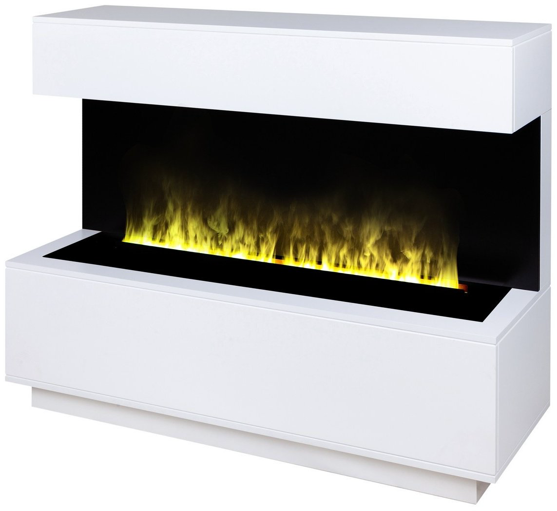 Электрокамин Real Flame напольный Modern CST1000 WT-P511 с очагом 3D Cassette 1000 LED RGB купить,NaN