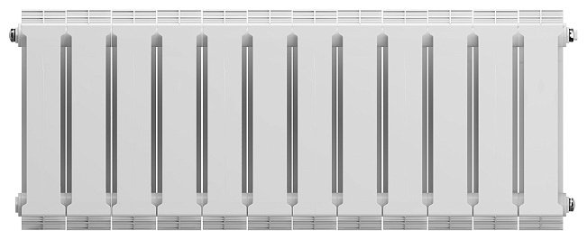 Радиатор Royal Thermo секционный PianoForte 300/Bianco Traffico биметаллический, кол-во секций: 12