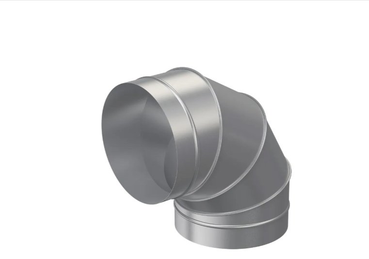 Эра колено воздуховода OTG D200 90