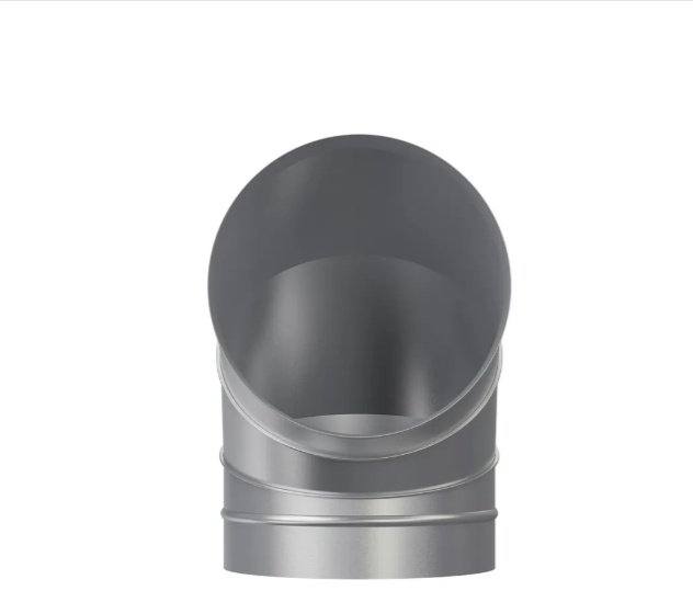 Эра колено воздуховода OTG D200 90