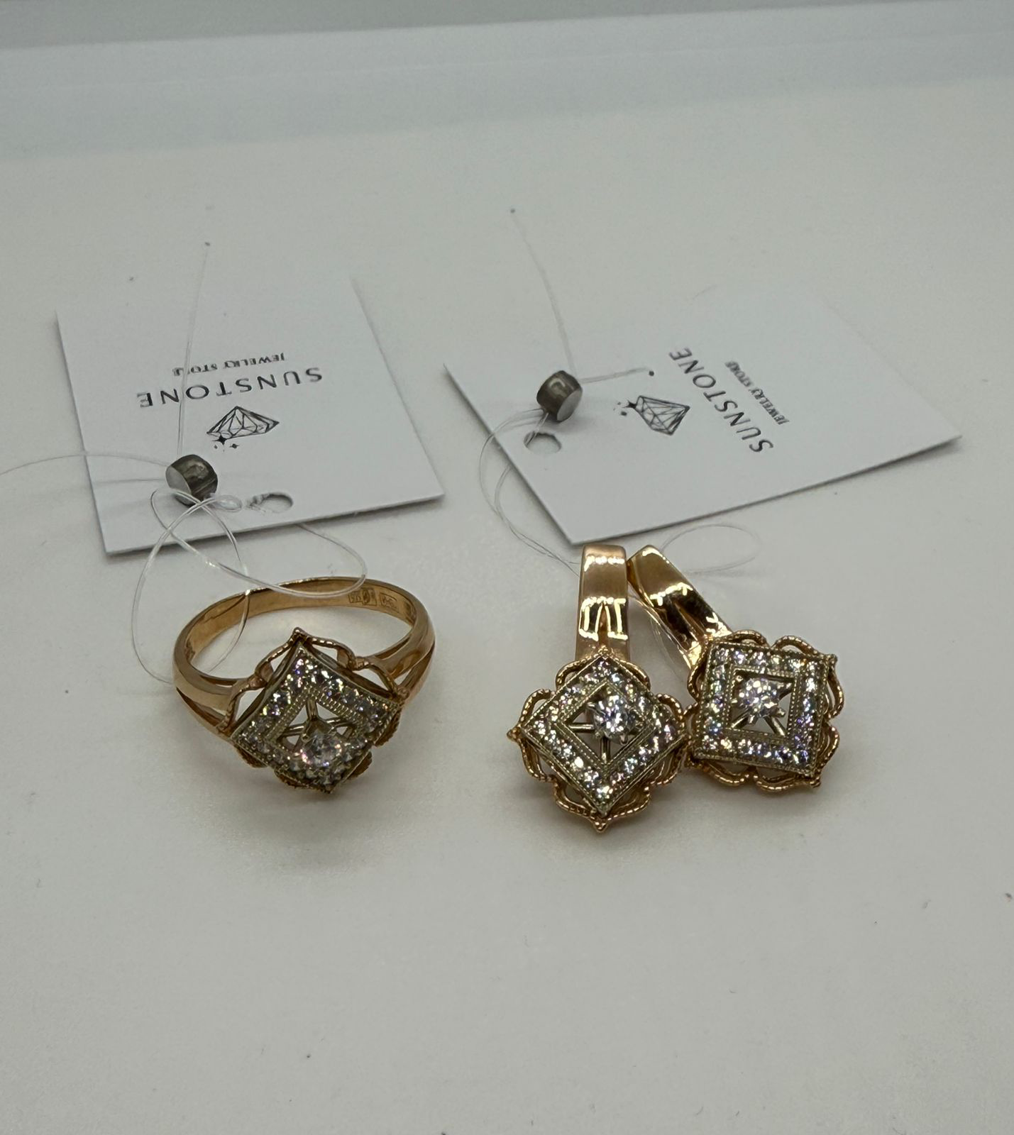 Комплект Sunstone S257 17-19р 8гр золото 585 купить,520000