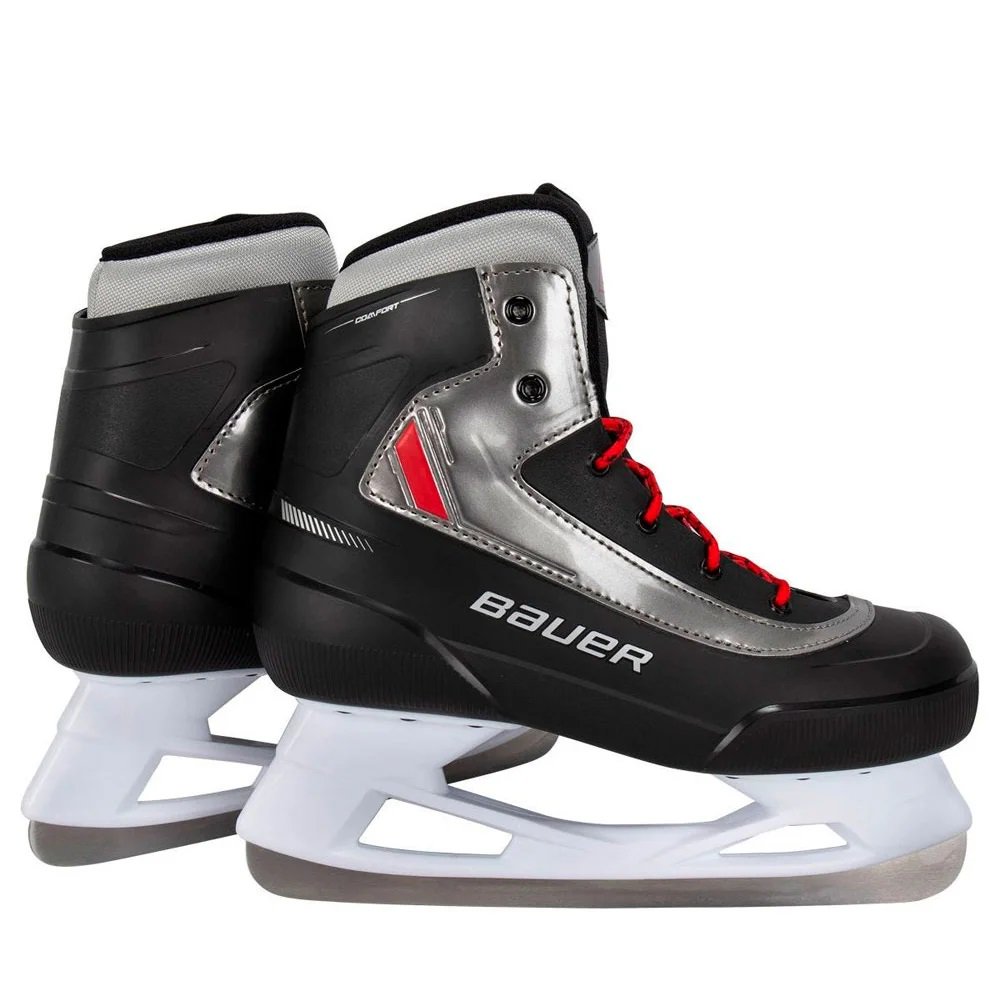 Коньки хоккейные Bauer Red Ice Expedition SR 1059587 черные 40 купить,NaN