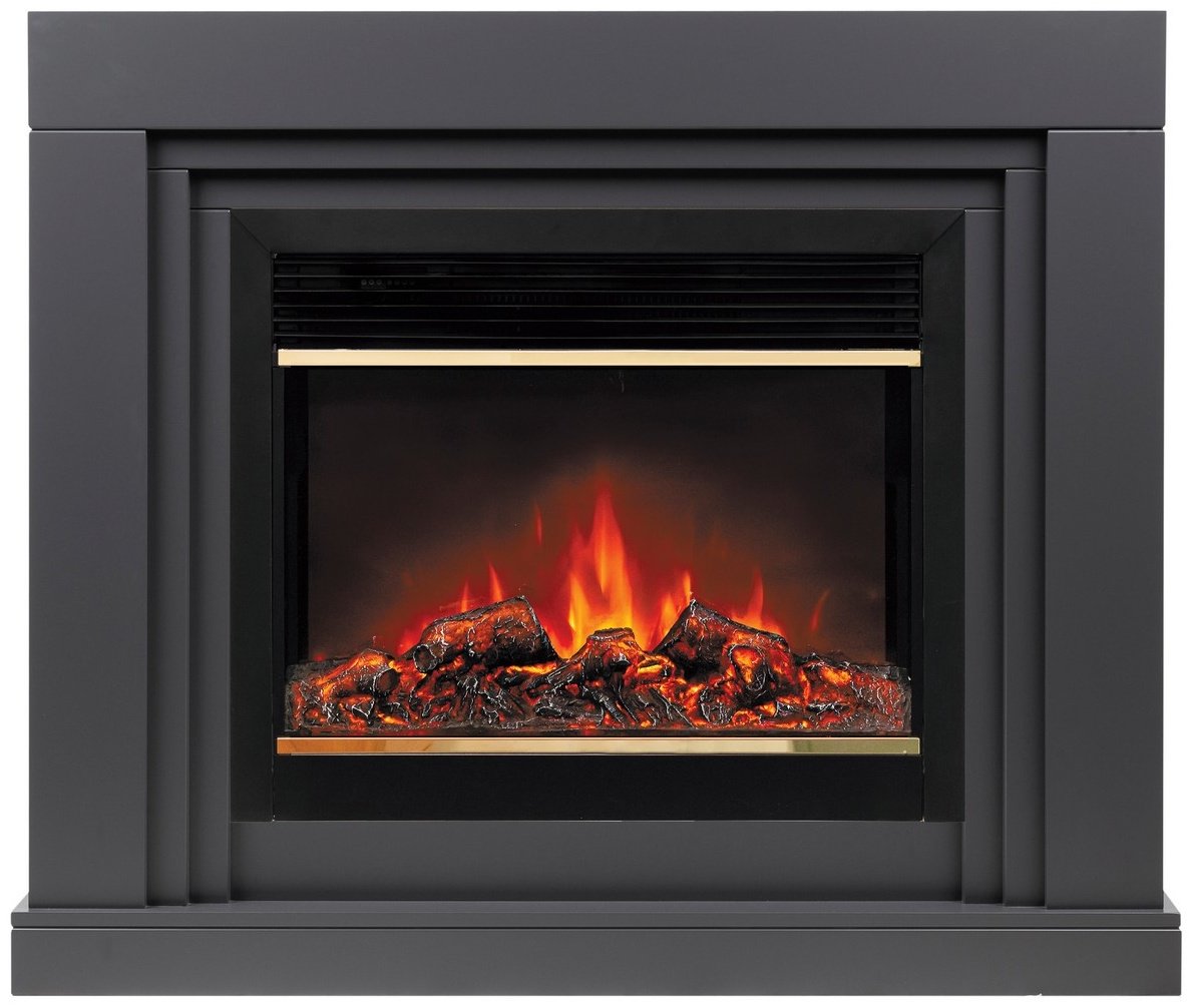 Электрокамин Real Flame напольный STANLEY 26 GR-P718
