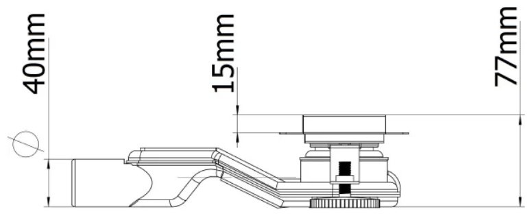ESBANO трап S-SIDE-70SG (9х74 см) купить,118600
