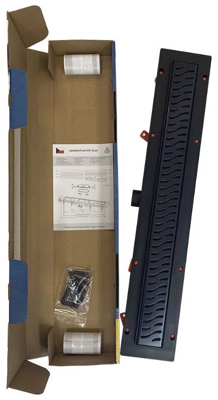 Veconi трап V650LB (12.5х65 см) купить,NaN