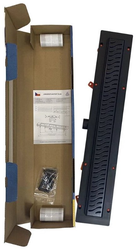 Veconi трап V650LB (12.5х65 см) купить,NaN