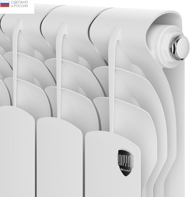 Радиатор Royal Thermo секционный Revolution Bimetall 350 биметаллический, кол-во секций: 8
