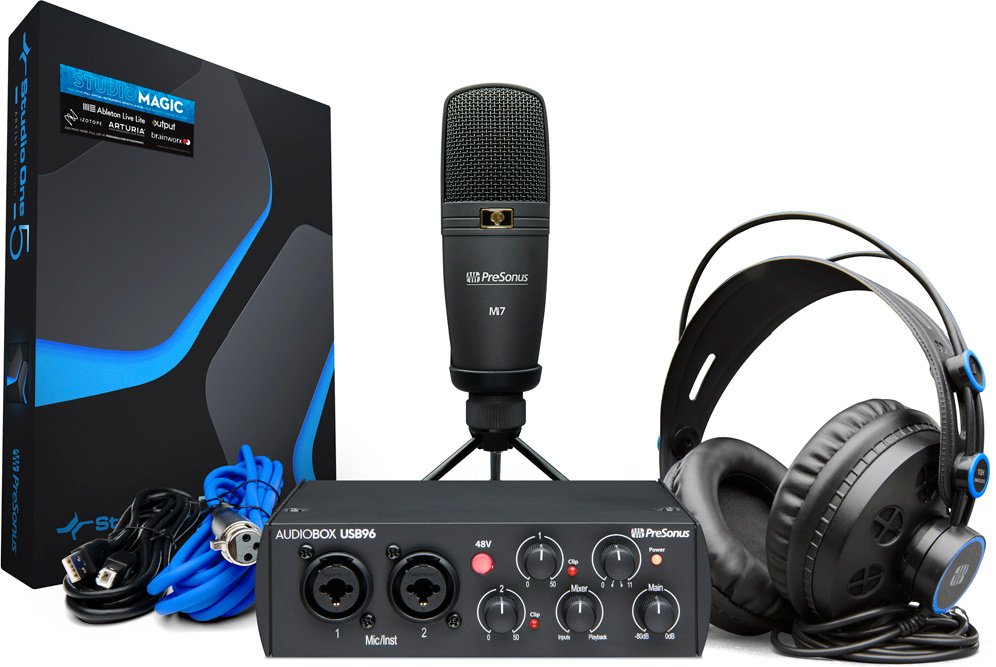 Звуковая карта PreSonus Audiobox 96 25TH studio комплект