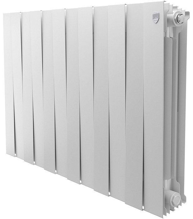 Радиатор Royal Thermo секционный PianoForte 500/Bianco Traffico биметаллический, кол-во секций: 12