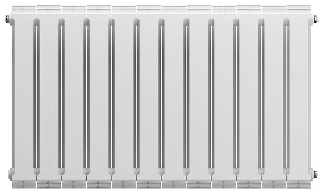 Радиатор Royal Thermo секционный PianoForte 500/Bianco Traffico биметаллический, кол-во секций: 12