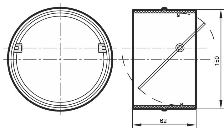 Эра соединитель воздуховодов 15СКПО 150 мм купить,10800