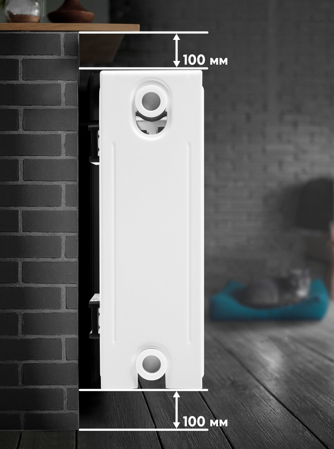 Радиатор Oasis панельный Pro PB 22-3-10 (БК-22-300-1000) стальной, кол-во секций: 1