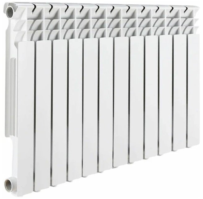 Радиатор Konner секционный 6128642 алюминиевый, кол-во секций: 12