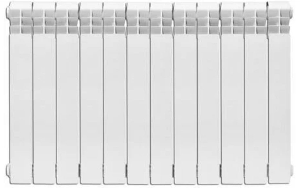 Радиатор Konner секционный 6128642 алюминиевый, кол-во секций: 12