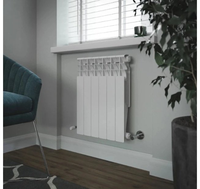 Радиатор Konner секционный 6130368 биметаллический, кол-во секций: 6