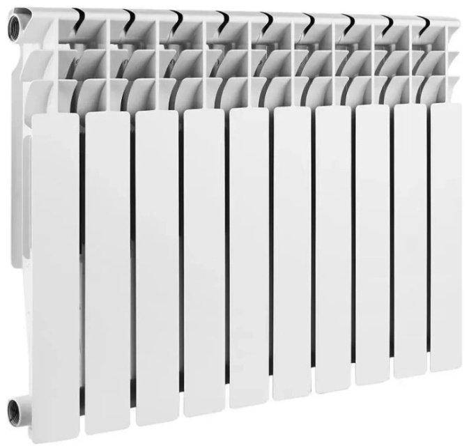 Радиатор Konner секционный 6128658 алюминиевый, кол-во секций: 12