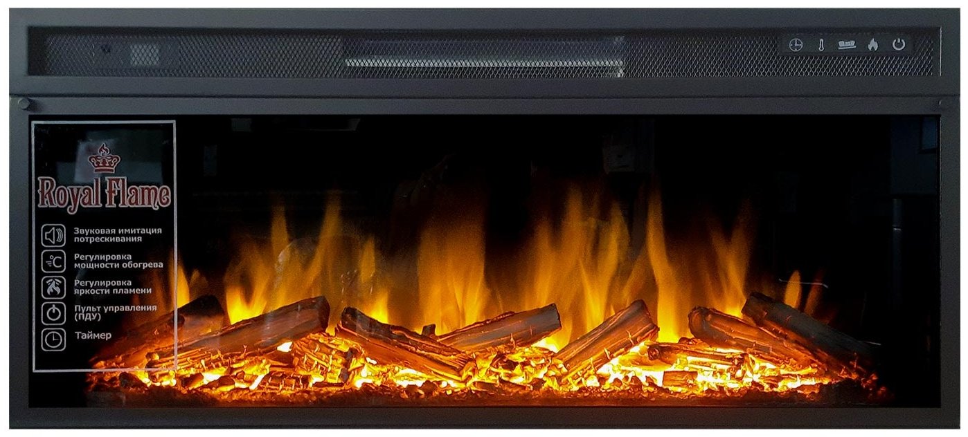 Электрокамин Royal Flame встроенный Vision 42 LOG LED купить,NaN