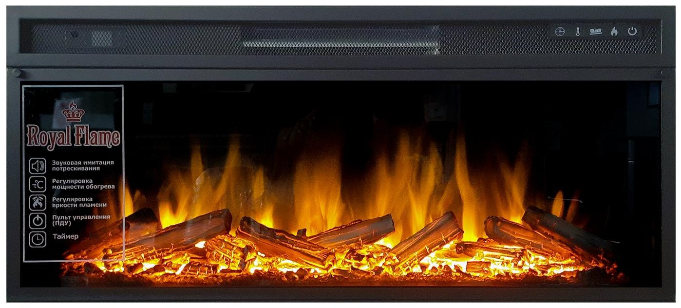 Электрокамин Royal Flame встроенный Vision 42 LOG LED купить,NaN