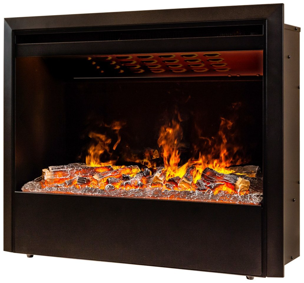 Электрокамин Real Flame встроенный HELIOS-S 26 SBG 3D 640х776х255, обогрев, зеркало/черный купить,1214800