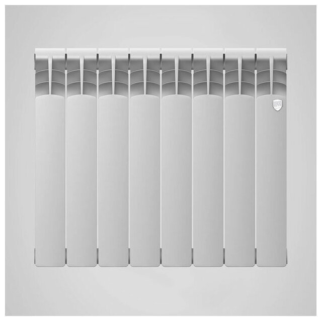 Радиатор Royal Thermo секционный Revolution Bimetall 500-12 биметаллический, кол-во секций: 12