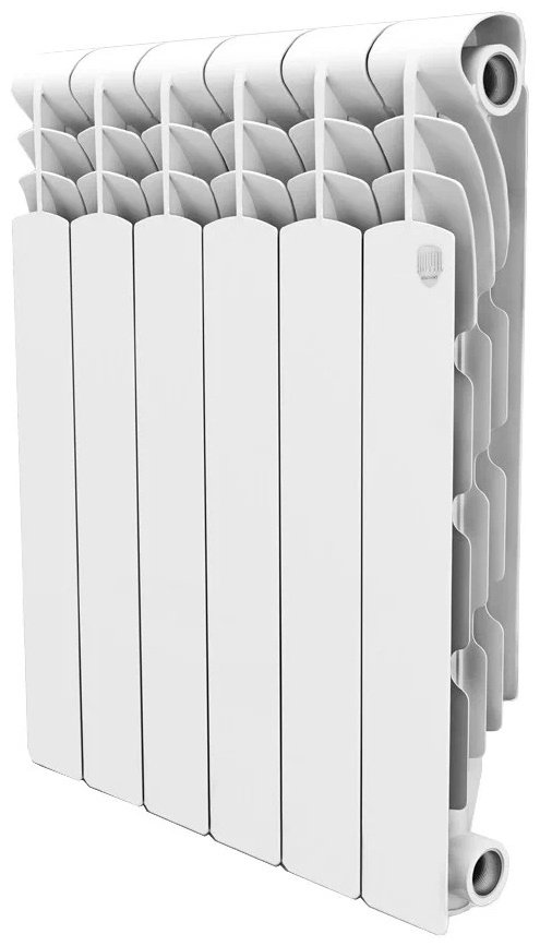 Радиатор Royal Thermo секционный Revolution Bimetall 500-6 алюминиевый, кол-во секций: 6 купить,67000