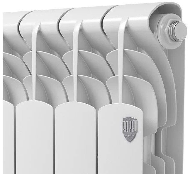 Радиатор Royal Thermo секционный Revolution Bimetall 500-6 алюминиевый, кол-во секций: 6 купить,67000