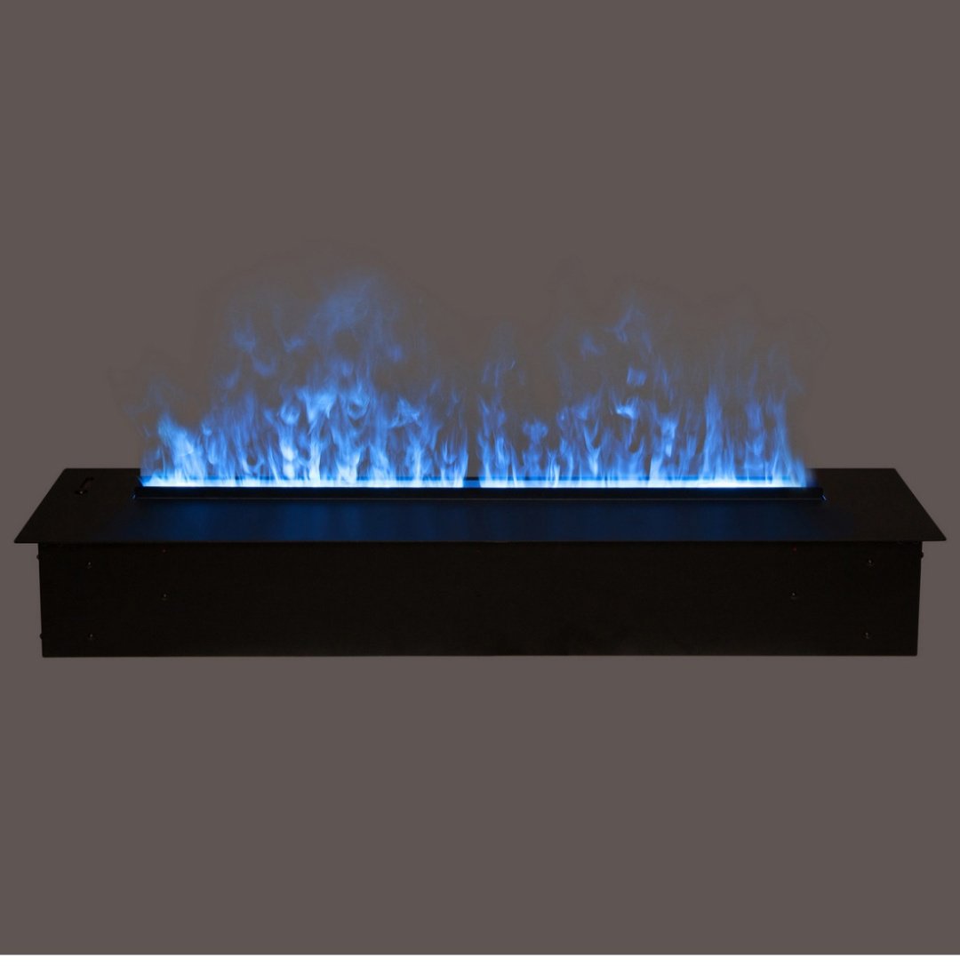 Электрокамин Real Flame 3D Cassette 1000 LED RGB 170х1075х240, без обогрева, черный купить,NaN