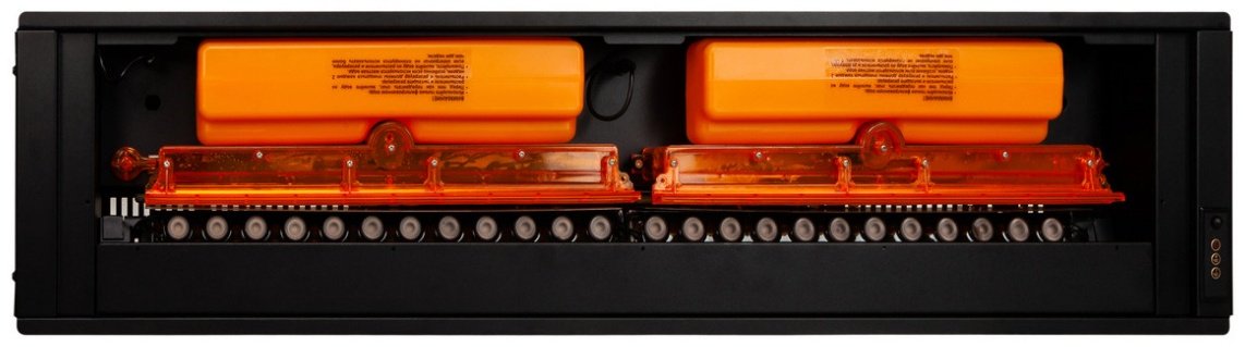 Электрокамин Real Flame 3D Cassette 1000 LED RGB 170х1075х240, без обогрева, черный купить,NaN