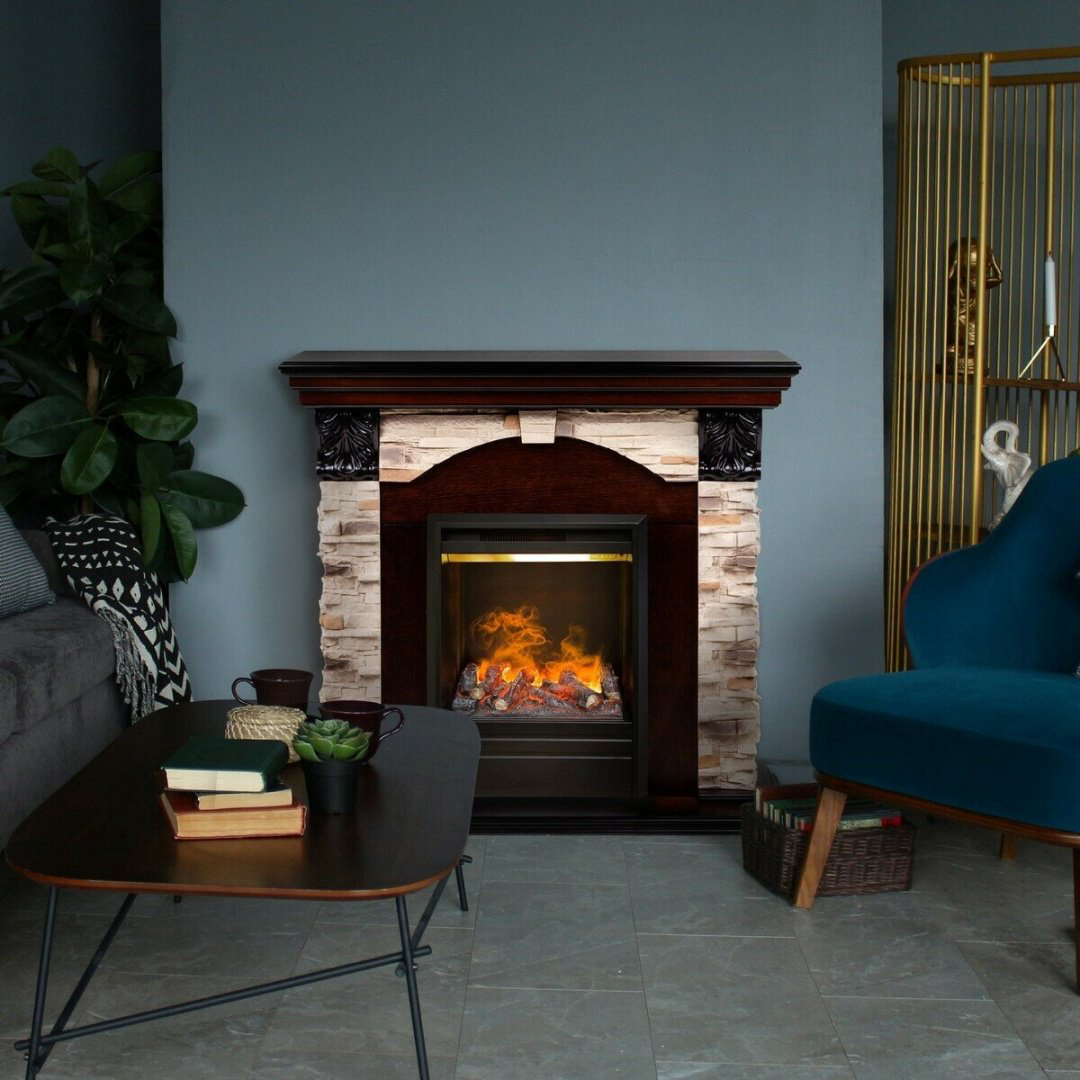 Электрокамин Real Flame напольный Dublin Corner Rock AO с очагом 3D Olympic - ForteMarket Электрокамин Real Flame напольный Dublin Corner Rock AO с очагом 3D Olympic купить,1277281