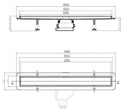 Pestan трап Betto Compact Net Line 85013702519 (7.4 х 83.8 см) купить,71100