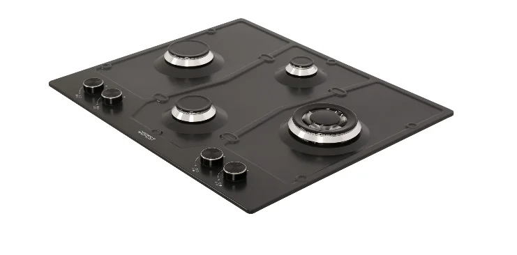 Варочная поверхность газовая Gefest ПВГ 1401 К2 Black купить,NaN