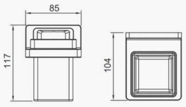 Gappo стакан G30806-6 1 шт, стекло, нержавеющая сталь купить,NaN