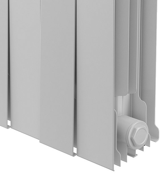 Радиатор Royal Thermo секционный PianoForte 200 Bianco Traffico биметаллический, кол-во секций: 12