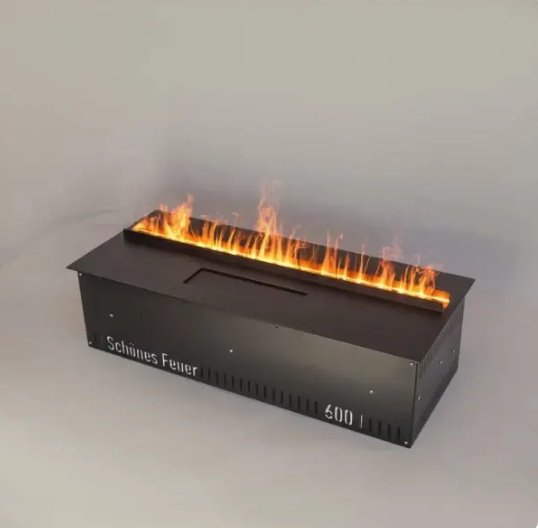 Электрокамин Schones Feuer встроенный 3D FireLine 600 PRO Steel купить,NaN