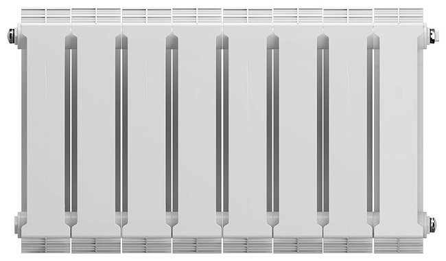 Радиатор Royal Thermo секционный PianoForte 300/Bianco Traffico биметаллический, кол-во секций: 8 купить,93300